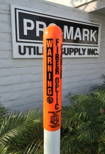 Underground Fiber Optic Marker Post